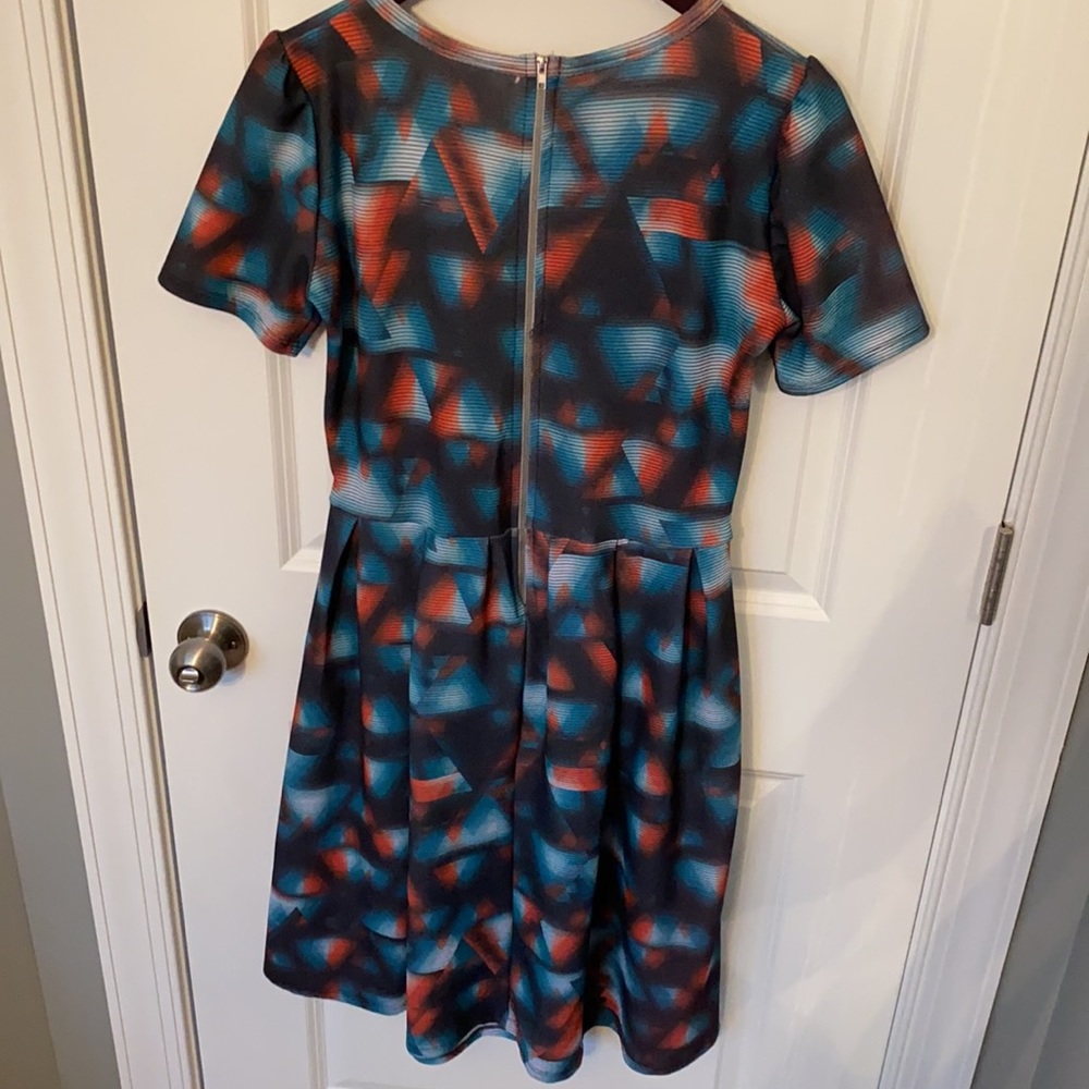 Retro Lula Roe Dress Size M - Picture 2 of 3